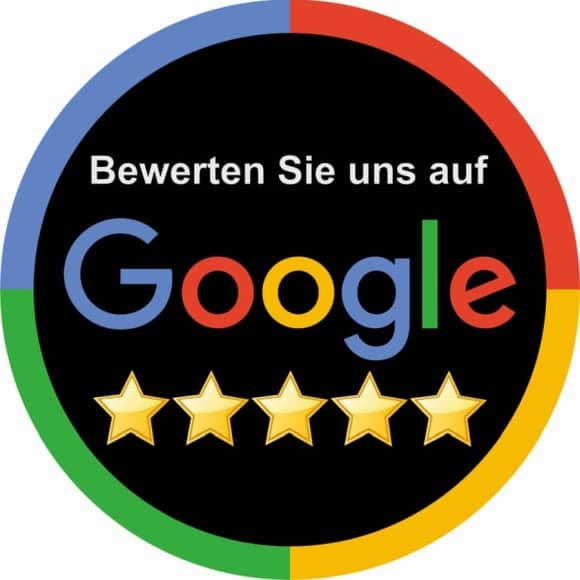 Google Unternehmensprofile · Bewerten Sie uns auf Google · Black-Editon · Aufkleber · Bei eBay